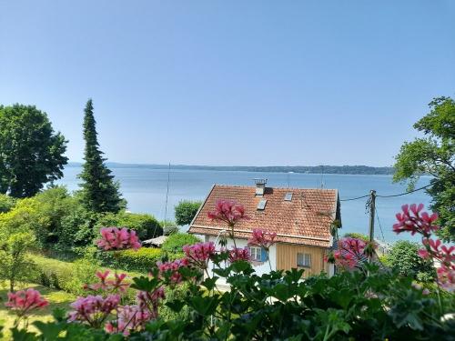 Blick von Apartmentbalkon