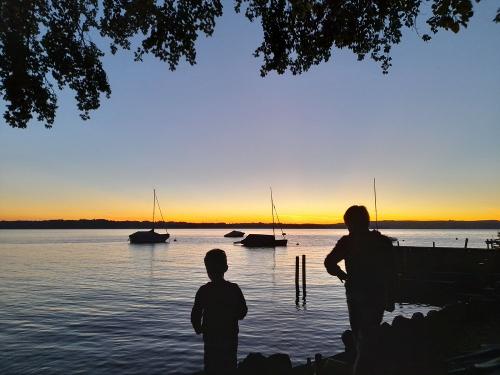 den Abend genießen