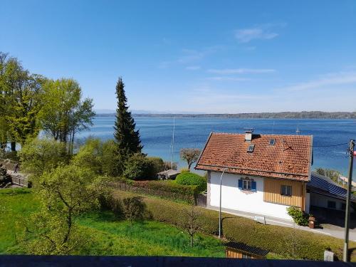 Blick vom Balkon