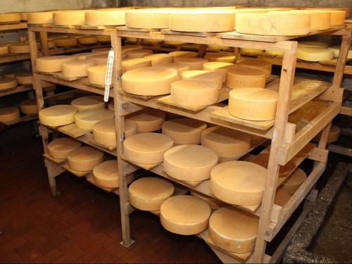 Hier reift der Käse