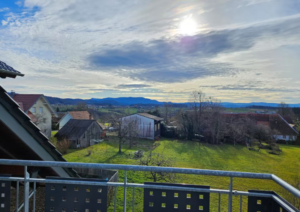 Ausblick von der Terrasse