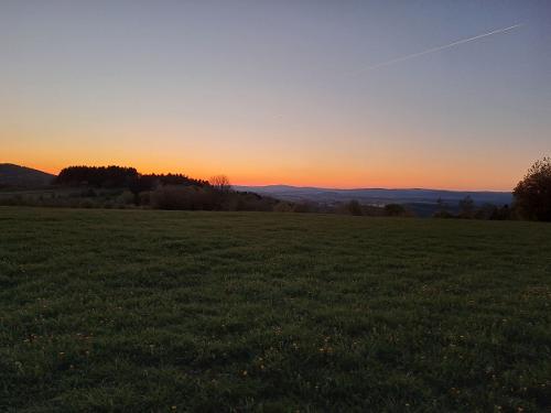 Sonnenuntergang auf der Gradelhöhe