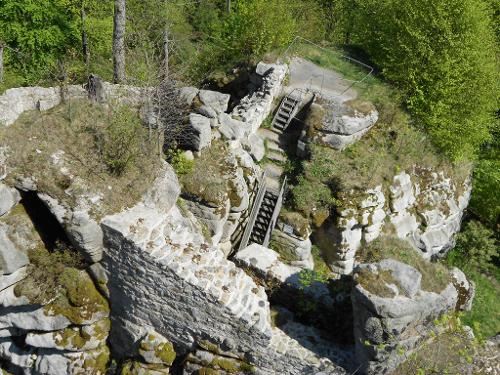 Burgruine Weißenstein im Steinwald