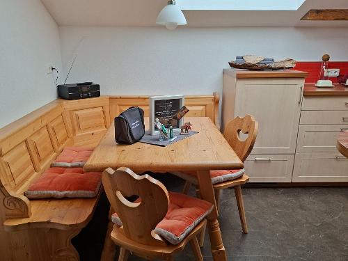 gemütliche Eßecke in der Küche