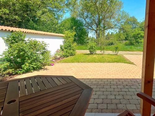 Blick auf die Terrasse