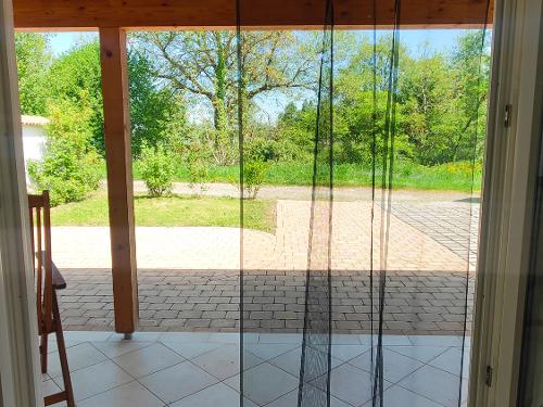 Blick auf die Terrasse